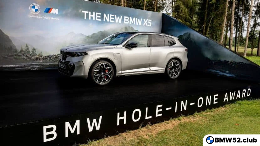Гольфисты могут выиграть BMW X5 M60e на турнире BMW International Open