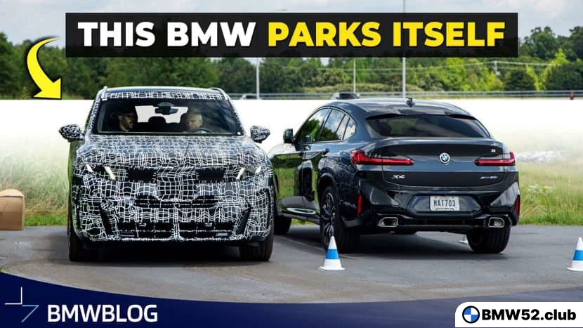 BMW X5 G65 паркуется самостоятельно и помогает водителю в сложных ситуациях