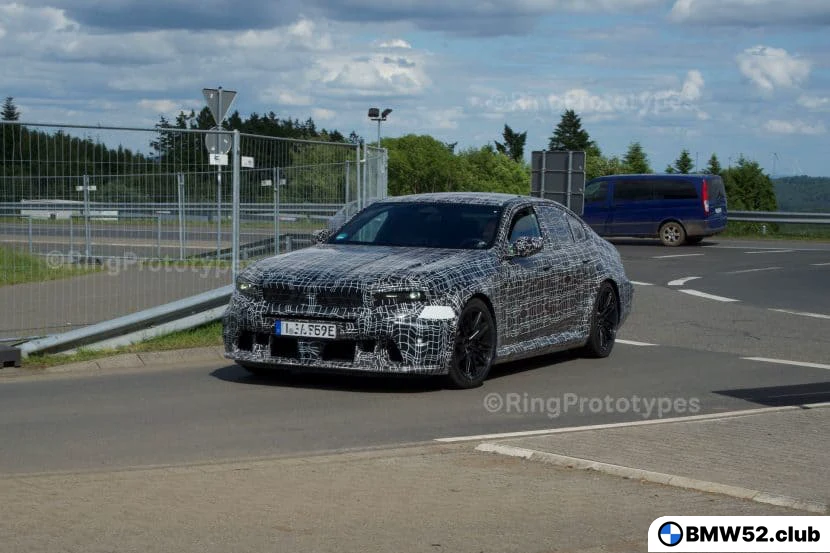 Фейслифтинг BMW M5 G90 что открыли тесты на Нюрбургринге