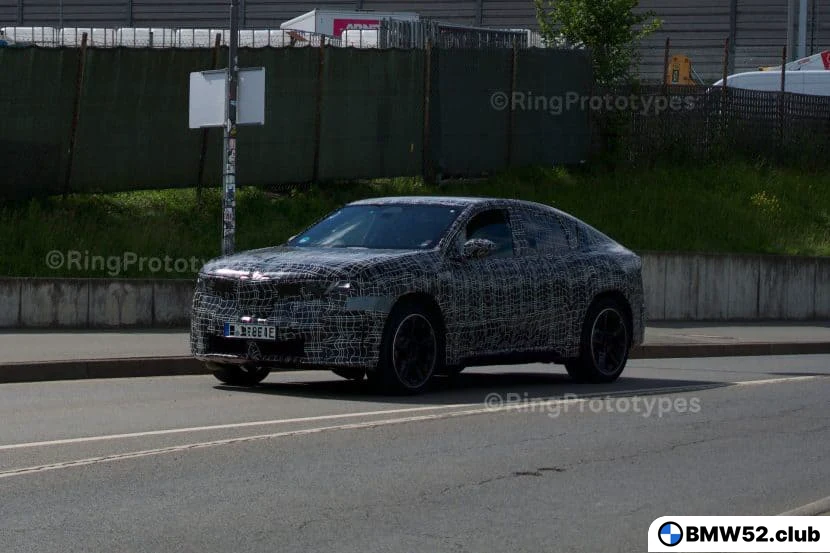 BMW iX4 прошел первые испытания у Нюрбургринга