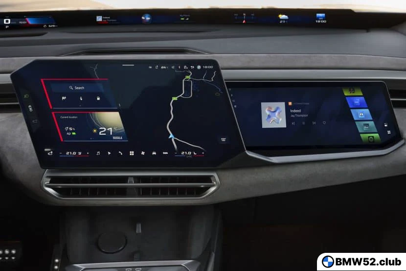 Новый X5 первый SUV BMW с экраном для пассажира