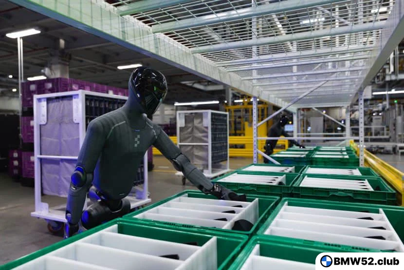 BMW запускает Figure 03 для сортировки деталей на заводе в Спартанбурге