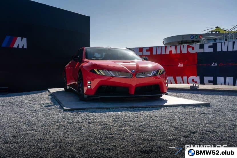 Электрический BMW M Concept Neue Klasse дебютировал на Ле-Ман