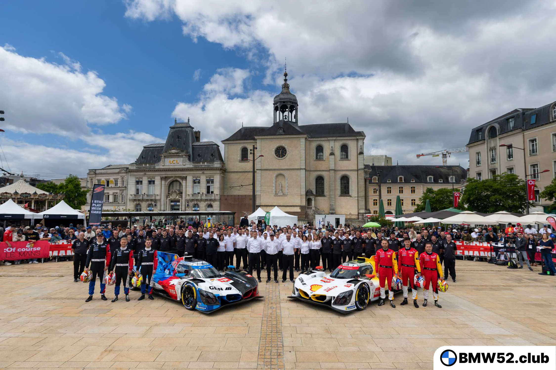 BMW M Team WRT на тест-дне в Ле-Мане собрала ценный опыт перед 24 часами
