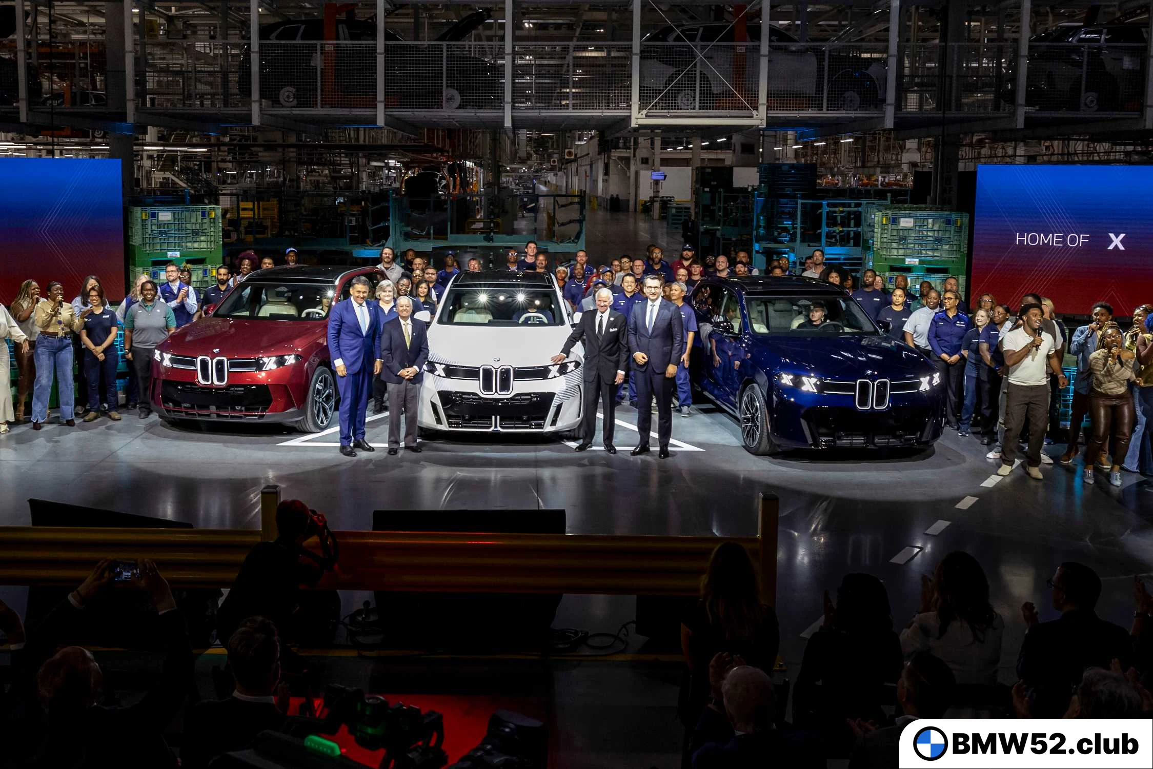 BMW Group завершает инвестиции 17 миллиарда долларов в США и показывает новый X5 на мероприятии Home of X
