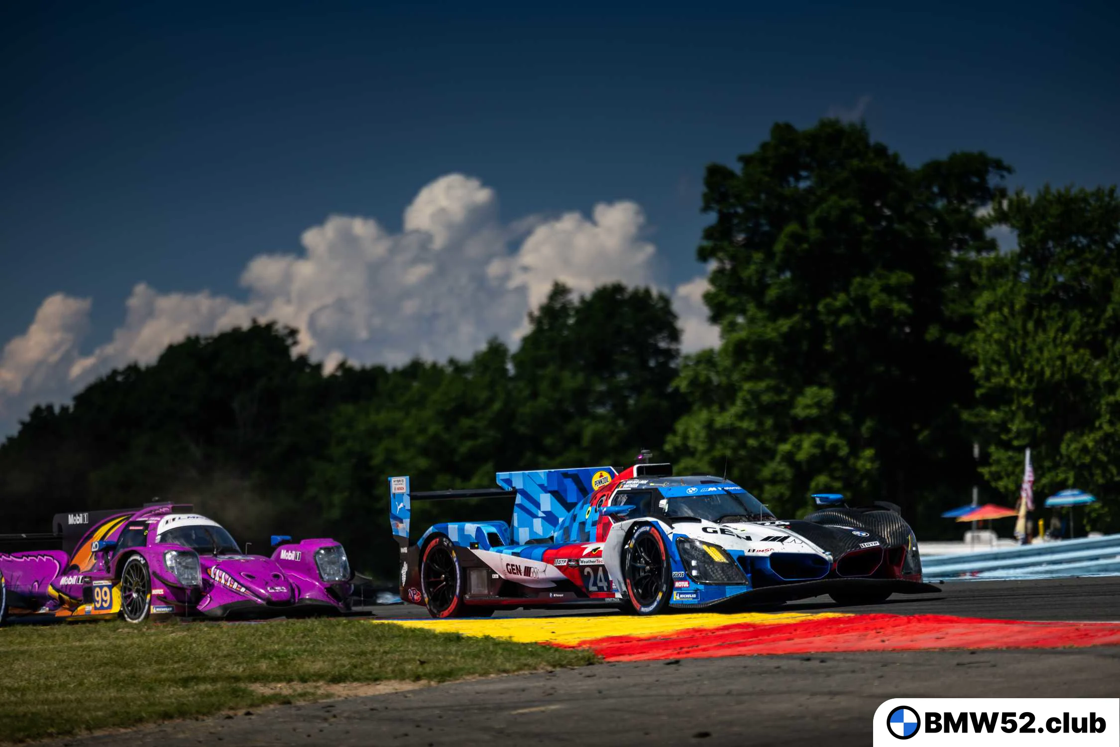 IMSA в Уоткинс Глен БМВ М Team WRT упускает подиум а Пол Миллер Рейсинг берёт второе место