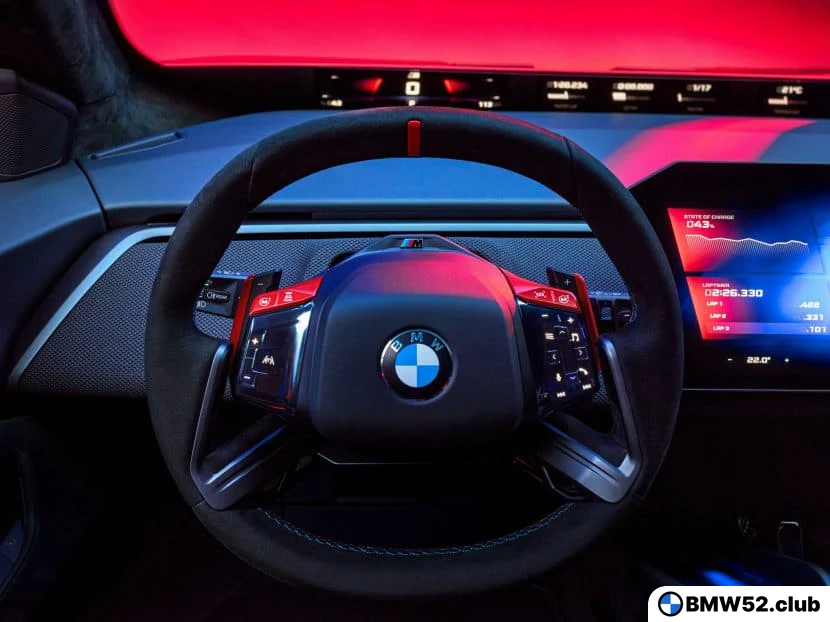 Электрический BMW M3 с лепестками не просто для имитации
