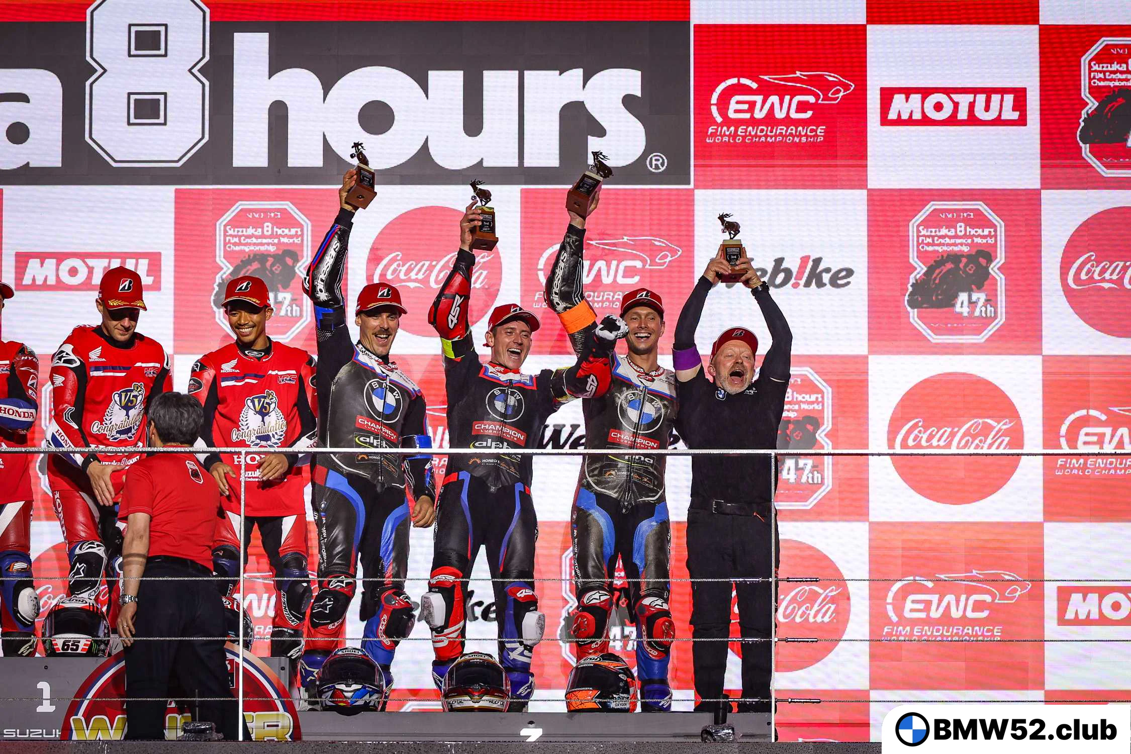 BMW Motorrad World Endurance Team завоевал исторический подиум на Suzuka 8 Hours