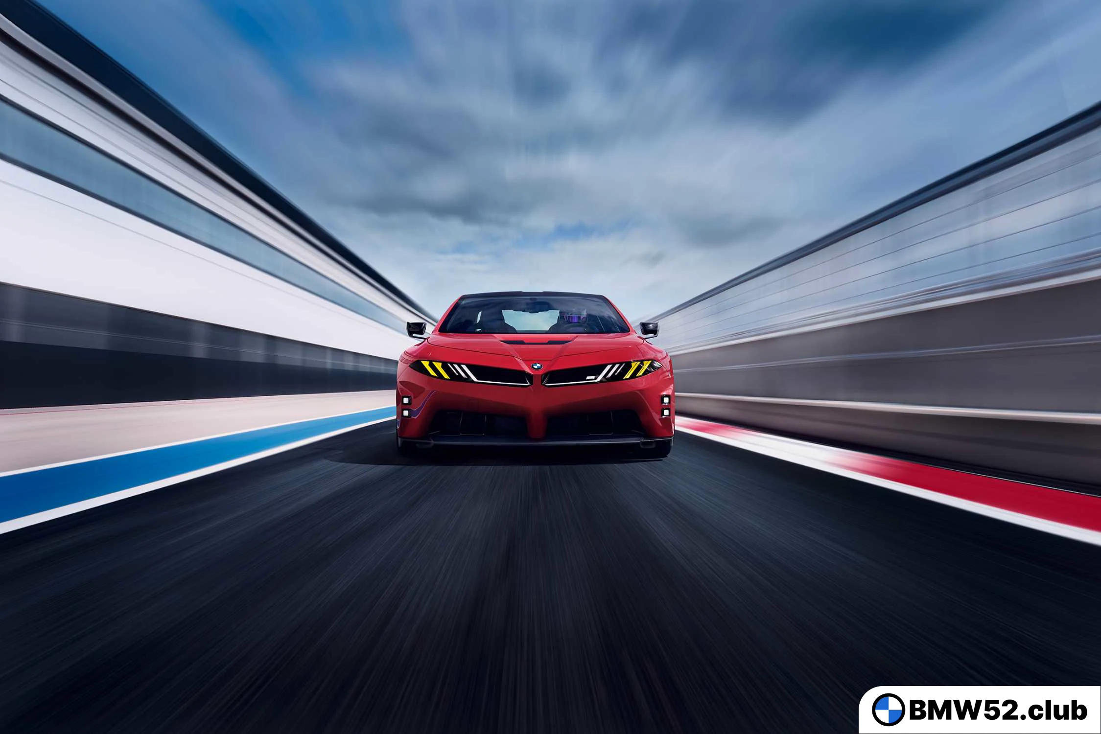 Концепт BMW M Neue Klasse выходит на мировую арену в Ле Мане